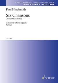 Hindemith, Paul: Six Chansons