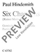 Hindemith, Paul: Six Chansons Product Image