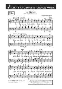 Schumann, Robert: Im Walde