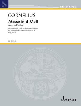 Cornelius, Peter: Mass D minor