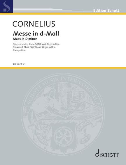 Cornelius, Peter: Mass D minor