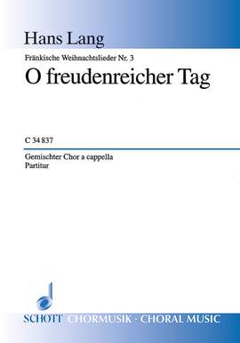 Lang, Hans: Fränkische Weihnachtslieder
