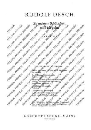 Desch, Rudolf: Zwei Volkslied-Variationen