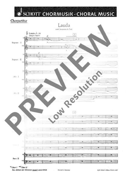 Killmayer, Wilhelm: Lauda