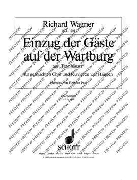 Wagner, Richard: Einzug der Gäste auf der Wartburg WWV 70