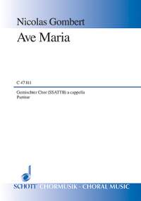 Gombert, Nicolas: Ave Maria