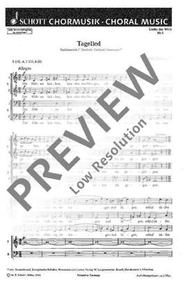 Genzmer, Harald: Lieder der Welt GeWV 31