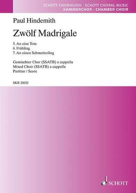 Hindemith, Paul: 12 Madrigals
