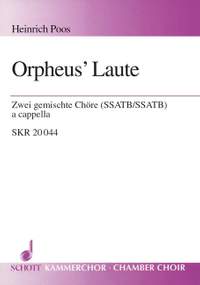 Poos, Heinrich: Orpheus' Laute