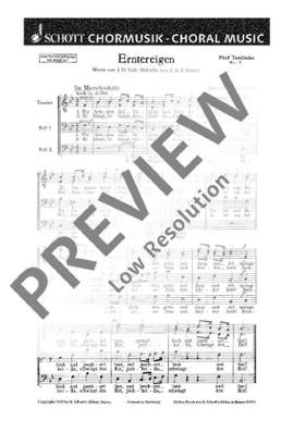 Lang, Hans: Fünf Tanzlieder