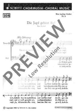 Seeger, Peter: Vier lustige Lieder