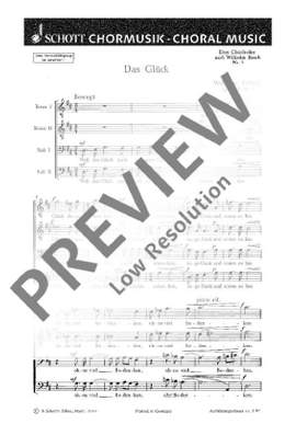 Rettich, Wilhelm: Drei Chorlieder op. 118