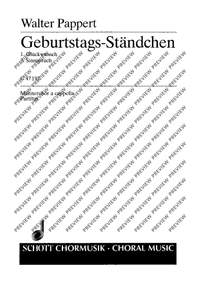 Pappert, W: Geburtstagsständchen