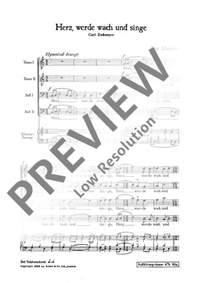 Lissmann, Kurt: Herz, werde wach und singe