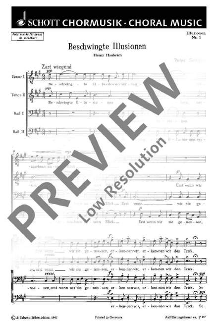 Seeger, Peter: Illusionen