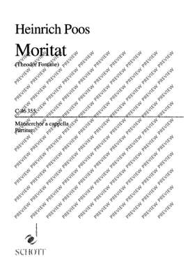 Poos, Heinrich: Moritat