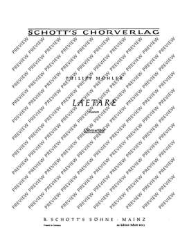 Mohler, Philipp: Laetare op. 43