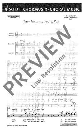 Lang, Hans: Drei Lieder