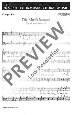 Scheck, Helmut: Die Musik kommt
