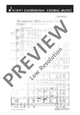 Fussan, Werner: Vier Volkslieder