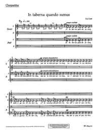 Orff, Carl: In taberna quando sumus