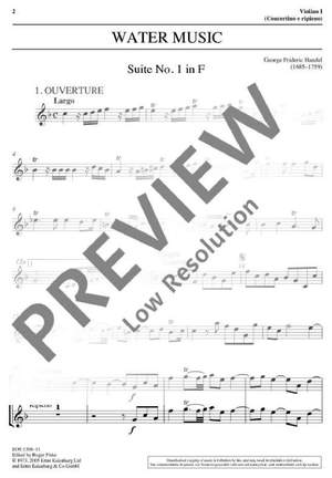 Handel, George Frideric: Water Music