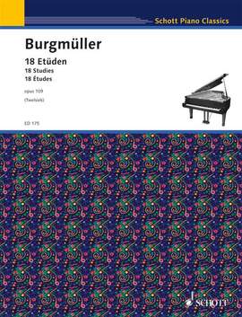 Burgmueller, Friedrich: 18 Studies op. 109
