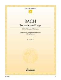 Bach, Johann Sebastian: Toccata and Fugue D major BWV 912