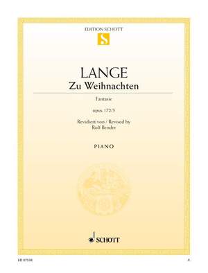 Lange, Gustav: Zu Weihnachten op. 172/5