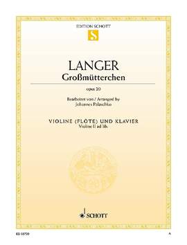 Langer, Gustav: Großmütterchen op. 20