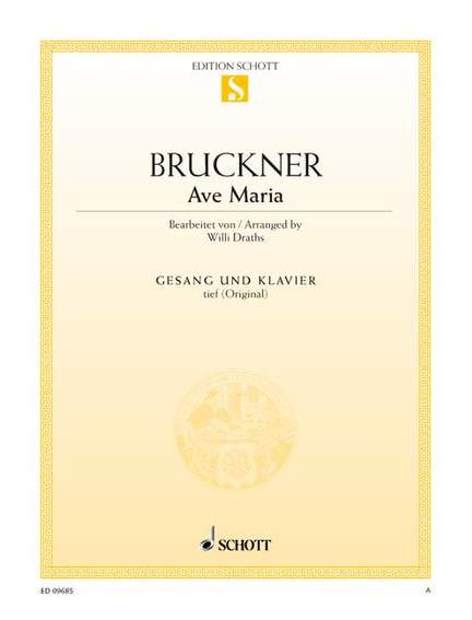 Bruckner, Anton: Ave Maria | Presto Music