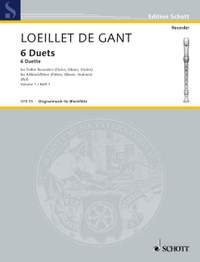 Loeillet de Gant, Jean Baptiste: 6 Duets