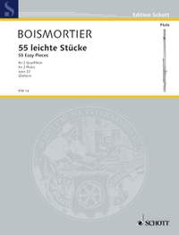 Boismortier, Joseph Bodin de: 55 Easy Pieces op. 22