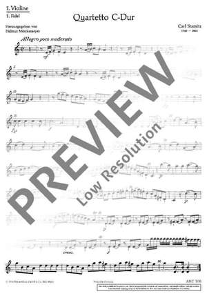 Stamitz, Carl Philipp: Quartet C major