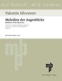 Silvestrov, Valentin: Melodies of the Moments - Cycle V