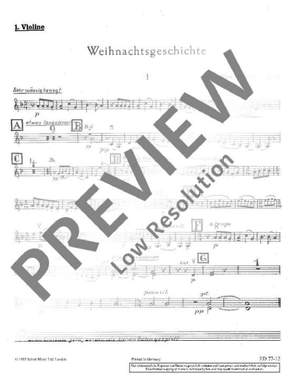 Hessenberg, K: Weihnachtsgeschichte op. 54