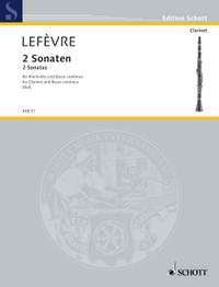 Lefèvre, Jean-Xavier: Two Sonatas