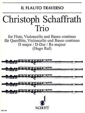 Schaffrath, Christoph: Trio D major