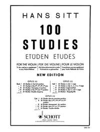 Sitt, Hans: 100 Studies op. 32