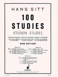 Sitt, Hans: 100 Studies op. 32