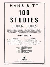 Sitt, Hans: 100 Studies op. 32