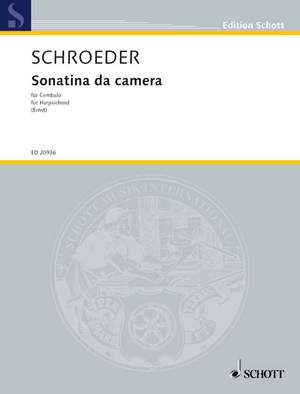 Schroeder, Hermann: Sonatina da camera
