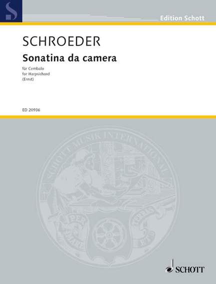 Schroeder, Hermann: Sonatina da camera