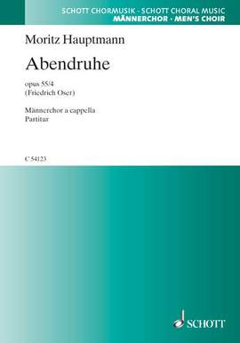 Hauptmann, Moritz: Abendruhe op. 55/4