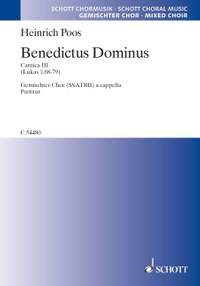 Poos, Heinrich: Benedictus Dominus