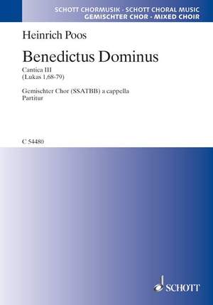 Poos, Heinrich: Benedictus Dominus