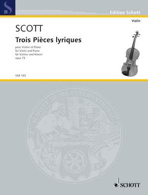 Scott, Cyril: Three lyrical Pieces op. 73