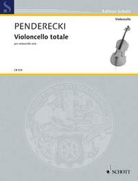 Penderecki, Krzysztof: Violoncello totale