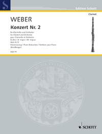 Weber, Carl Maria von: Clarinet Concerto No. 2 Eflat major WeV N.13