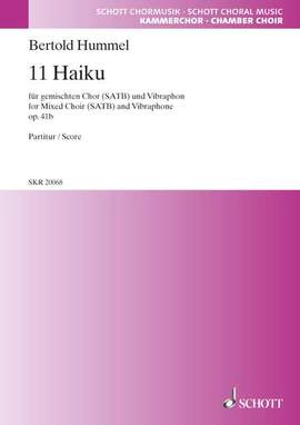 Hummel, Bertold: 11 Haiku op. 41b